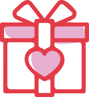 Hediye Kutusu Simgesi Simgesi PNG Yüksek Çözünürlük Şeffaf Arkaplan Vektörü İllüstrasyonu Doğum Günü Yıldönümü Yıldönümü Hediye Paketi Düz Tasarım Dijital Sanat Grafik İndirmesi