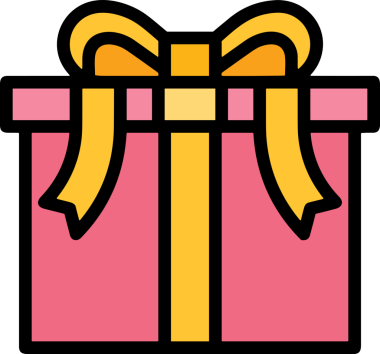 Hediye Kutusu Simgesi Simgesi PNG Yüksek Çözünürlük Şeffaf Arkaplan Vektörü İllüstrasyonu Doğum Günü Yıldönümü Yıldönümü Hediye Paketi Düz Tasarım Dijital Sanat Grafik İndirmesi