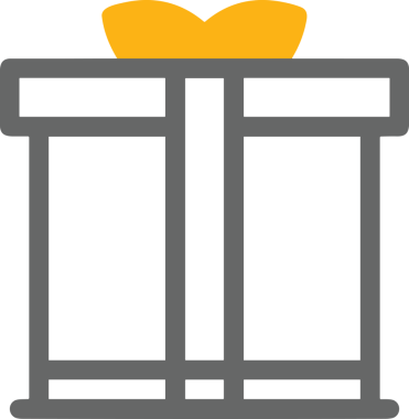 Hediye Kutusu Simgesi Simgesi PNG Yüksek Çözünürlük Şeffaf Arkaplan Vektörü İllüstrasyonu Doğum Günü Yıldönümü Yıldönümü Hediye Paketi Düz Tasarım Dijital Sanat Grafik İndirmesi