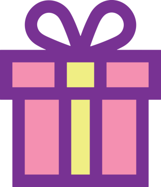 Hediye Kutusu Simgesi Simgesi PNG Yüksek Çözünürlük Şeffaf Arkaplan Vektörü İllüstrasyonu Doğum Günü Yıldönümü Yıldönümü Hediye Paketi Düz Tasarım Dijital Sanat Grafik İndirmesi