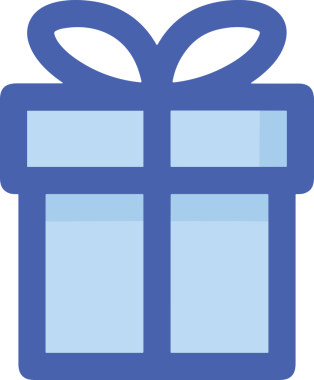 Hediye Kutusu Simgesi Simgesi PNG Yüksek Çözünürlük Şeffaf Arkaplan Vektörü İllüstrasyonu Doğum Günü Yıldönümü Yıldönümü Hediye Paketi Düz Tasarım Dijital Sanat Grafik İndirmesi