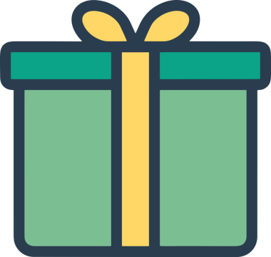 Hediye Kutusu Simgesi Simgesi PNG Yüksek Çözünürlük Şeffaf Arkaplan Vektörü İllüstrasyonu Doğum Günü Yıldönümü Yıldönümü Hediye Paketi Düz Tasarım Dijital Sanat Grafik İndirmesi