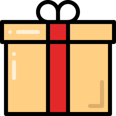 Hediye Kutusu Simgesi Simgesi PNG Yüksek Çözünürlük Şeffaf Arkaplan Vektörü İllüstrasyonu Doğum Günü Yıldönümü Yıldönümü Hediye Paketi Düz Tasarım Dijital Sanat Grafik İndirmesi
