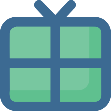 Hediye Kutusu Simgesi Simgesi PNG Yüksek Çözünürlük Şeffaf Arkaplan Vektörü İllüstrasyonu Doğum Günü Yıldönümü Yıldönümü Hediye Paketi Düz Tasarım Dijital Sanat Grafik İndirmesi