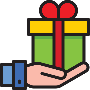 Hediye Kutusu Simgesi Simgesi PNG Yüksek Çözünürlük Şeffaf Arkaplan Vektörü İllüstrasyonu Doğum Günü Yıldönümü Yıldönümü Hediye Paketi Düz Tasarım Dijital Sanat Grafik İndirmesi