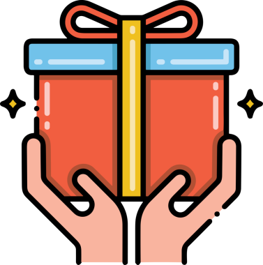 Hediye Kutusu Simgesi Simgesi PNG Yüksek Çözünürlük Şeffaf Arkaplan Vektörü İllüstrasyonu Doğum Günü Yıldönümü Yıldönümü Hediye Paketi Düz Tasarım Dijital Sanat Grafik İndirmesi