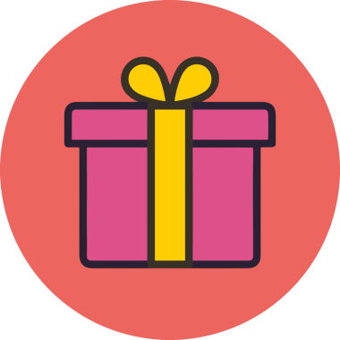 Hediye Kutusu Simgesi Simgesi PNG Yüksek Çözünürlük Şeffaf Arkaplan Vektörü İllüstrasyonu Doğum Günü Yıldönümü Yıldönümü Hediye Paketi Düz Tasarım Dijital Sanat Grafik İndirmesi