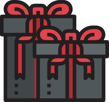 Hediye Kutusu Simgesi Simgesi PNG Yüksek Çözünürlük Şeffaf Arkaplan Vektörü İllüstrasyonu Doğum Günü Yıldönümü Yıldönümü Hediye Paketi Düz Tasarım Dijital Sanat Grafik İndirmesi