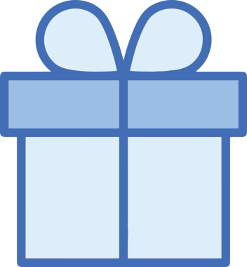 Hediye Kutusu Simgesi Simgesi PNG Yüksek Çözünürlük Şeffaf Arkaplan Vektörü İllüstrasyonu Doğum Günü Yıldönümü Yıldönümü Hediye Paketi Düz Tasarım Dijital Sanat Grafik İndirmesi