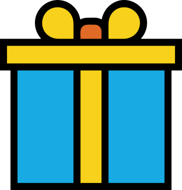 Hediye Kutusu Simgesi Simgesi PNG Yüksek Çözünürlük Şeffaf Arkaplan Vektörü İllüstrasyonu Doğum Günü Yıldönümü Yıldönümü Hediye Paketi Düz Tasarım Dijital Sanat Grafik İndirmesi