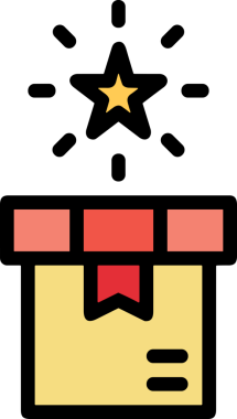 Hediye Kutusu Simgesi Simgesi PNG Yüksek Çözünürlük Şeffaf Arkaplan Vektörü İllüstrasyonu Doğum Günü Yıldönümü Yıldönümü Hediye Paketi Düz Tasarım Dijital Sanat Grafik İndirmesi