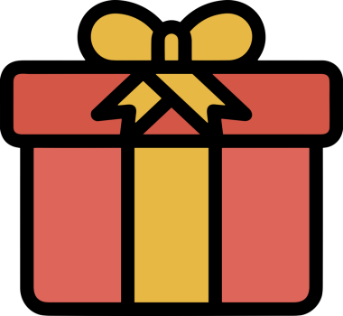 Hediye Kutusu Simgesi Simgesi PNG Yüksek Çözünürlük Şeffaf Arkaplan Vektörü İllüstrasyonu Doğum Günü Yıldönümü Yıldönümü Hediye Paketi Düz Tasarım Dijital Sanat Grafik İndirmesi