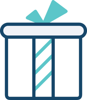 Hediye Kutusu Simgesi Simgesi PNG Yüksek Çözünürlük Şeffaf Arkaplan Vektörü İllüstrasyonu Doğum Günü Yıldönümü Yıldönümü Hediye Paketi Düz Tasarım Dijital Sanat Grafik İndirmesi