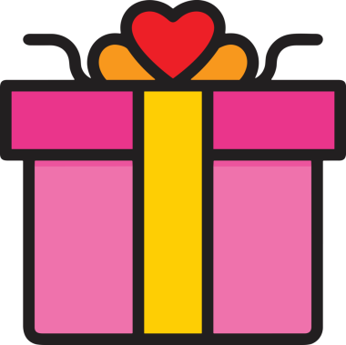 Hediye Kutusu Simgesi Simgesi PNG Yüksek Çözünürlük Şeffaf Arkaplan Vektörü İllüstrasyonu Doğum Günü Yıldönümü Yıldönümü Hediye Paketi Düz Tasarım Dijital Sanat Grafik İndirmesi