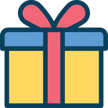 Hediye Kutusu Simgesi Simgesi PNG Yüksek Çözünürlük Şeffaf Arkaplan Vektörü İllüstrasyonu Doğum Günü Yıldönümü Yıldönümü Hediye Paketi Düz Tasarım Dijital Sanat Grafik İndirmesi