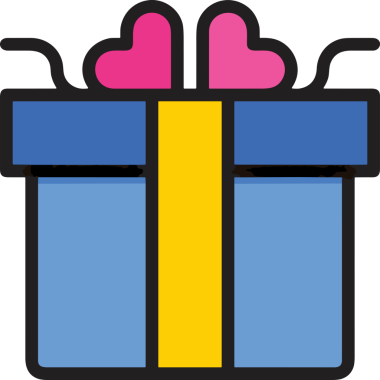 Hediye Kutusu Simgesi Simgesi PNG Yüksek Çözünürlük Şeffaf Arkaplan Vektörü İllüstrasyonu Doğum Günü Yıldönümü Yıldönümü Hediye Paketi Düz Tasarım Dijital Sanat Grafik İndirmesi