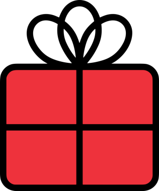 Hediye Kutusu Simgesi Simgesi PNG Yüksek Çözünürlük Şeffaf Arkaplan Vektörü İllüstrasyonu Doğum Günü Yıldönümü Yıldönümü Hediye Paketi Düz Tasarım Dijital Sanat Grafik İndirmesi