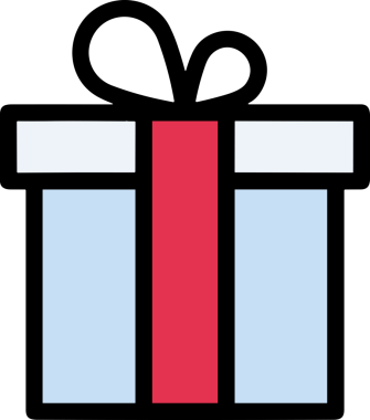 Hediye Kutusu Simgesi Simgesi PNG Yüksek Çözünürlük Şeffaf Arkaplan Vektörü İllüstrasyonu Doğum Günü Yıldönümü Yıldönümü Hediye Paketi Düz Tasarım Dijital Sanat Grafik İndirmesi