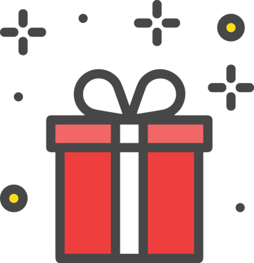 Hediye Kutusu Simgesi Simgesi PNG Yüksek Çözünürlük Şeffaf Arkaplan Vektörü İllüstrasyonu Doğum Günü Yıldönümü Yıldönümü Hediye Paketi Düz Tasarım Dijital Sanat Grafik İndirmesi