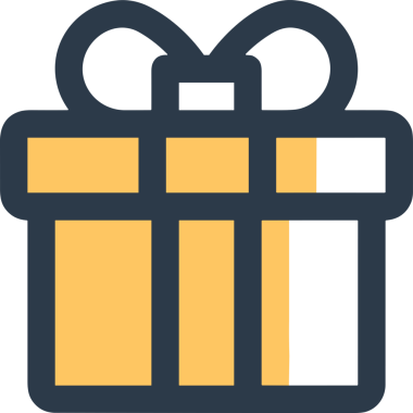 Hediye Kutusu Simgesi Simgesi PNG Yüksek Çözünürlük Şeffaf Arkaplan Vektörü İllüstrasyonu Doğum Günü Yıldönümü Yıldönümü Hediye Paketi Düz Tasarım Dijital Sanat Grafik İndirmesi