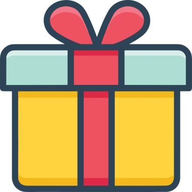 Hediye Kutusu Simgesi Simgesi PNG Yüksek Çözünürlük Şeffaf Arkaplan Vektörü İllüstrasyonu Doğum Günü Yıldönümü Yıldönümü Hediye Paketi Düz Tasarım Dijital Sanat Grafik İndirmesi