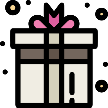 Hediye Kutusu Simgesi Simgesi PNG Yüksek Çözünürlük Şeffaf Arkaplan Vektörü İllüstrasyonu Doğum Günü Yıldönümü Yıldönümü Hediye Paketi Düz Tasarım Dijital Sanat Grafik İndirmesi