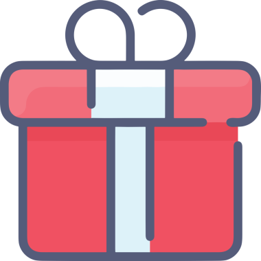 Hediye Kutusu Simgesi Simgesi PNG Yüksek Çözünürlük Şeffaf Arkaplan Vektörü İllüstrasyonu Doğum Günü Yıldönümü Yıldönümü Hediye Paketi Düz Tasarım Dijital Sanat Grafik İndirmesi