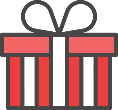 Hediye Kutusu Simgesi Simgesi PNG Yüksek Çözünürlük Şeffaf Arkaplan Vektörü İllüstrasyonu Doğum Günü Yıldönümü Yıldönümü Hediye Paketi Düz Tasarım Dijital Sanat Grafik İndirmesi