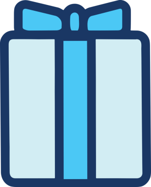 Hediye Kutusu Simgesi Simgesi PNG Yüksek Çözünürlük Şeffaf Arkaplan Vektörü İllüstrasyonu Doğum Günü Yıldönümü Yıldönümü Hediye Paketi Düz Tasarım Dijital Sanat Grafik İndirmesi