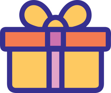 Hediye Kutusu Simgesi Simgesi PNG Yüksek Çözünürlük Şeffaf Arkaplan Vektörü İllüstrasyonu Doğum Günü Yıldönümü Yıldönümü Hediye Paketi Düz Tasarım Dijital Sanat Grafik İndirmesi