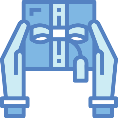 Hediye Kutusu Simgesi Simgesi PNG Yüksek Çözünürlük Şeffaf Arkaplan Vektörü İllüstrasyonu Doğum Günü Yıldönümü Yıldönümü Hediye Paketi Düz Tasarım Dijital Sanat Grafik İndirmesi