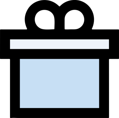 Hediye Kutusu Simgesi Simgesi PNG Yüksek Çözünürlük Şeffaf Arkaplan Vektörü İllüstrasyonu Doğum Günü Yıldönümü Yıldönümü Hediye Paketi Düz Tasarım Dijital Sanat Grafik İndirmesi