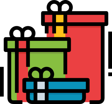 Hediye Kutusu Simgesi Simgesi PNG Yüksek Çözünürlük Şeffaf Arkaplan Vektörü İllüstrasyonu Doğum Günü Yıldönümü Yıldönümü Hediye Paketi Düz Tasarım Dijital Sanat Grafik İndirmesi