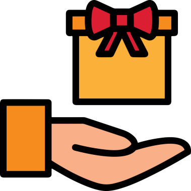 Hediye Kutusu Simgesi Simgesi PNG Yüksek Çözünürlük Şeffaf Arkaplan Vektörü İllüstrasyonu Doğum Günü Yıldönümü Yıldönümü Hediye Paketi Düz Tasarım Dijital Sanat Grafik İndirmesi