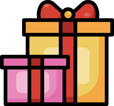 Hediye Kutusu Simgesi Simgesi PNG Yüksek Çözünürlük Şeffaf Arkaplan Vektörü İllüstrasyonu Doğum Günü Yıldönümü Yıldönümü Hediye Paketi Düz Tasarım Dijital Sanat Grafik İndirmesi