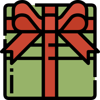 Hediye Kutusu Simgesi Simgesi PNG Yüksek Çözünürlük Şeffaf Arkaplan Vektörü İllüstrasyonu Doğum Günü Yıldönümü Yıldönümü Hediye Paketi Düz Tasarım Dijital Sanat Grafik İndirmesi