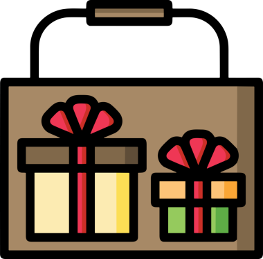 Hediye Kutusu Simgesi Simgesi PNG Yüksek Çözünürlük Şeffaf Arkaplan Vektörü İllüstrasyonu Doğum Günü Yıldönümü Yıldönümü Hediye Paketi Düz Tasarım Dijital Sanat Grafik İndirmesi