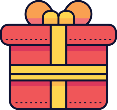 Hediye Kutusu Simgesi Simgesi PNG Yüksek Çözünürlük Şeffaf Arkaplan Vektörü İllüstrasyonu Doğum Günü Yıldönümü Yıldönümü Hediye Paketi Düz Tasarım Dijital Sanat Grafik İndirmesi