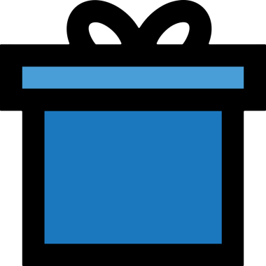 Hediye Kutusu Simgesi Simgesi PNG Yüksek Çözünürlük Şeffaf Arkaplan Vektörü İllüstrasyonu Doğum Günü Yıldönümü Yıldönümü Hediye Paketi Düz Tasarım Dijital Sanat Grafik İndirmesi
