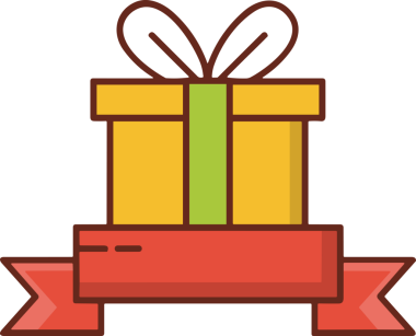 Hediye Kutusu Simgesi Simgesi PNG Yüksek Çözünürlük Şeffaf Arkaplan Vektörü İllüstrasyonu Doğum Günü Yıldönümü Yıldönümü Hediye Paketi Düz Tasarım Dijital Sanat Grafik İndirmesi