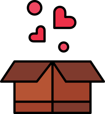 Hediye Kutusu Simgesi Simgesi PNG Yüksek Çözünürlük Şeffaf Arkaplan Vektörü İllüstrasyonu Doğum Günü Yıldönümü Yıldönümü Hediye Paketi Düz Tasarım Dijital Sanat Grafik İndirmesi