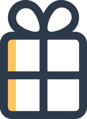 Hediye Kutusu Simgesi Simgesi PNG Yüksek Çözünürlük Şeffaf Arkaplan Vektörü İllüstrasyonu Doğum Günü Yıldönümü Yıldönümü Hediye Paketi Düz Tasarım Dijital Sanat Grafik İndirmesi