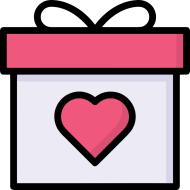 Hediye Kutusu Simgesi Simgesi PNG Yüksek Çözünürlük Şeffaf Arkaplan Vektörü İllüstrasyonu Doğum Günü Yıldönümü Yıldönümü Hediye Paketi Düz Tasarım Dijital Sanat Grafik İndirmesi