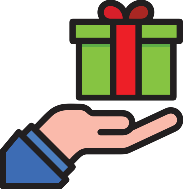 Hediye Kutusu Simgesi Simgesi PNG Yüksek Çözünürlük Şeffaf Arkaplan Vektörü İllüstrasyonu Doğum Günü Yıldönümü Yıldönümü Hediye Paketi Düz Tasarım Dijital Sanat Grafik İndirmesi