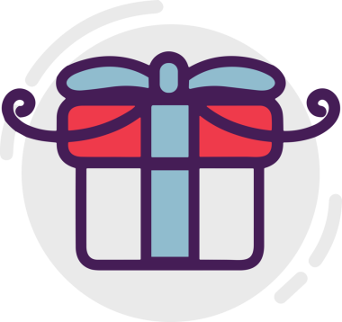 Hediye Kutusu Simgesi Simgesi PNG Yüksek Çözünürlük Şeffaf Arkaplan Vektörü İllüstrasyonu Doğum Günü Yıldönümü Yıldönümü Hediye Paketi Düz Tasarım Dijital Sanat Grafik İndirmesi