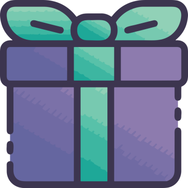 Hediye Kutusu Simgesi Simgesi PNG Yüksek Çözünürlük Şeffaf Arkaplan Vektörü İllüstrasyonu Doğum Günü Yıldönümü Yıldönümü Hediye Paketi Düz Tasarım Dijital Sanat Grafik İndirmesi