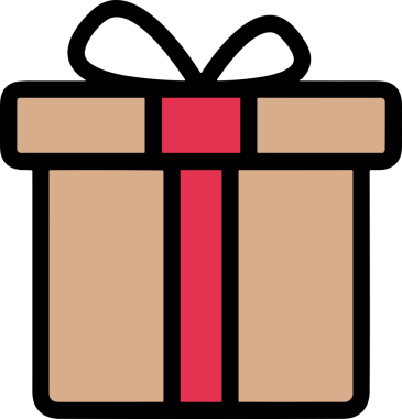 Hediye Kutusu Simgesi Simgesi PNG Yüksek Çözünürlük Şeffaf Arkaplan Vektörü İllüstrasyonu Doğum Günü Yıldönümü Yıldönümü Hediye Paketi Düz Tasarım Dijital Sanat Grafik İndirmesi
