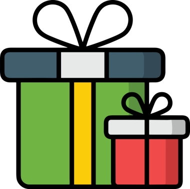 Hediye Kutusu Simgesi Simgesi PNG Yüksek Çözünürlük Şeffaf Arkaplan Vektörü İllüstrasyonu Doğum Günü Yıldönümü Yıldönümü Hediye Paketi Düz Tasarım Dijital Sanat Grafik İndirmesi