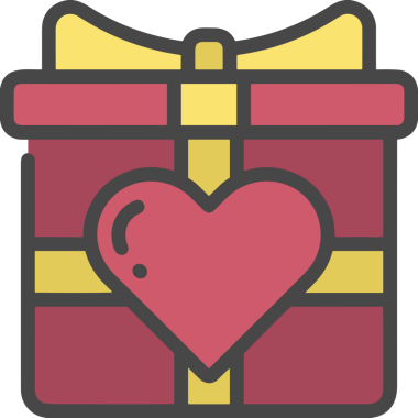 Hediye Kutusu Simgesi Simgesi PNG Yüksek Çözünürlük Şeffaf Arkaplan Vektörü İllüstrasyonu Doğum Günü Yıldönümü Yıldönümü Hediye Paketi Düz Tasarım Dijital Sanat Grafik İndirmesi