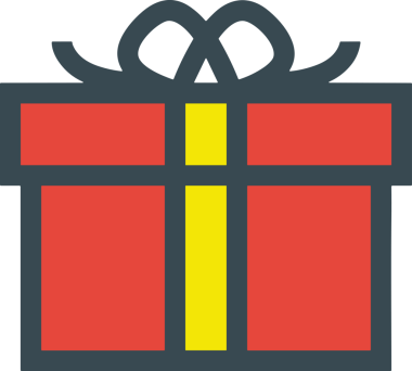 Hediye Kutusu Simgesi Simgesi PNG Yüksek Çözünürlük Şeffaf Arkaplan Vektörü İllüstrasyonu Doğum Günü Yıldönümü Yıldönümü Hediye Paketi Düz Tasarım Dijital Sanat Grafik İndirmesi